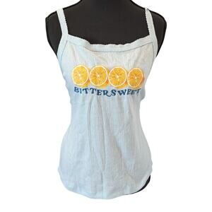 New With Tags "Bittersweet" Ribbed Tank Top | Women's XL | Pretty Rebel